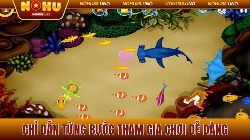 Chỉ dẫn từng bước tham gia chơi dễ dàng